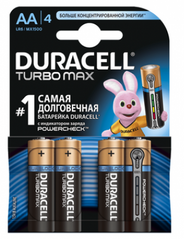 Батарейка DURACELL Turbo Max AA LR6 4шт