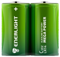 Батарейка ENERLIGHT Mega Power Alkaline C LR14 2шт