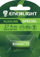Батарейка ENERLIGHT Special Alkaline 27A 1шт